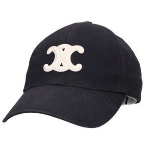 Celine 2aut6969p Triomphe Logo Baseball Cap Men's S
